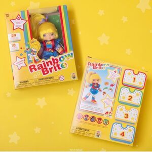 The Loyal Subjects Rainbow Brite Doll. 40th Anniversary. 5.5 inches
